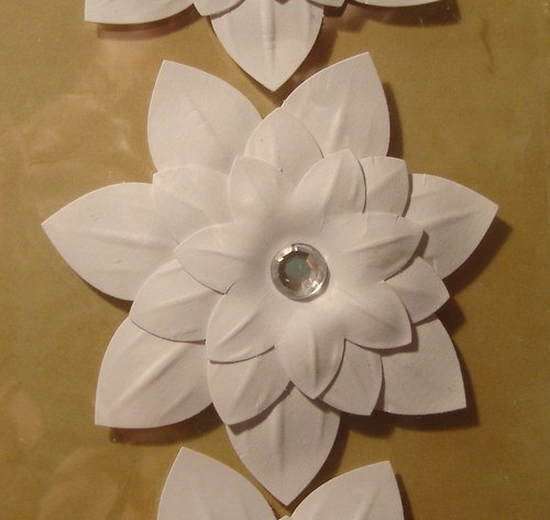 Květiny 3D samolepky scrapbook — foto 4