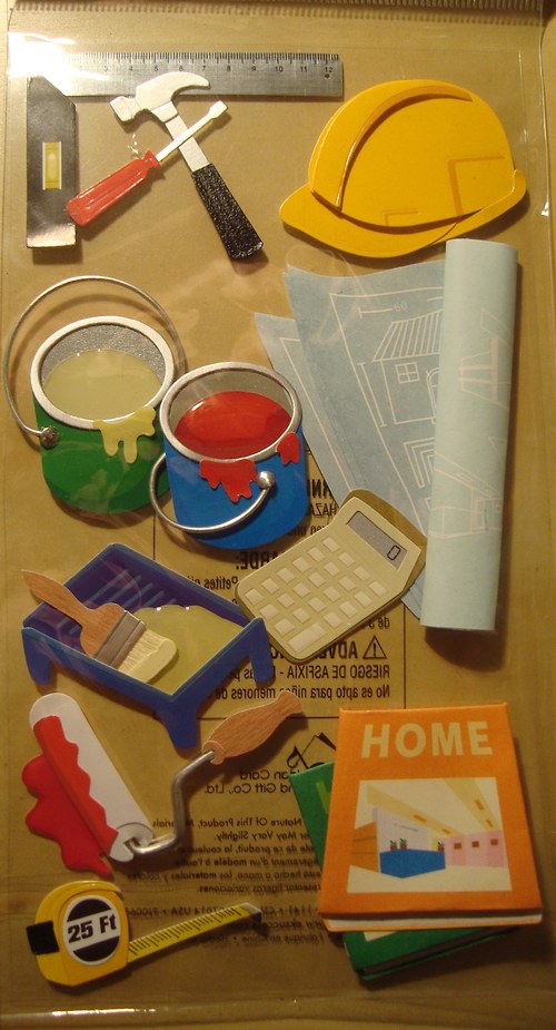 Kutil 3D samolepky scrapbook — foto 3