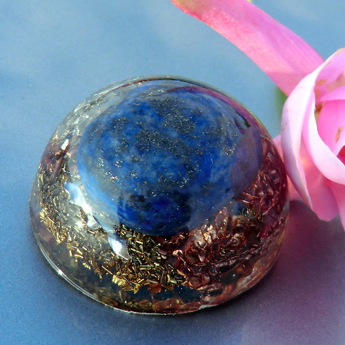 Orgonit A8 - Polokoule velká - Lapis * Meditace — foto 3