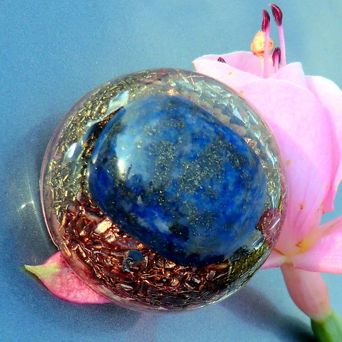 Orgonit A8 - Polokoule velká - Lapis * Meditace — foto 6