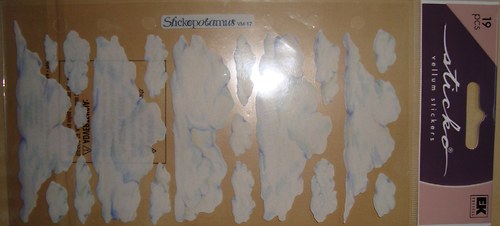 Mraky samolepky scrapbooking — foto 2