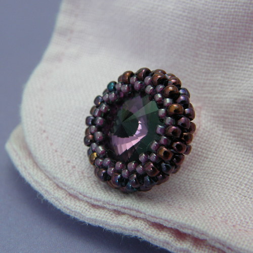 Manžetové knoflíčky - lavender — foto 5