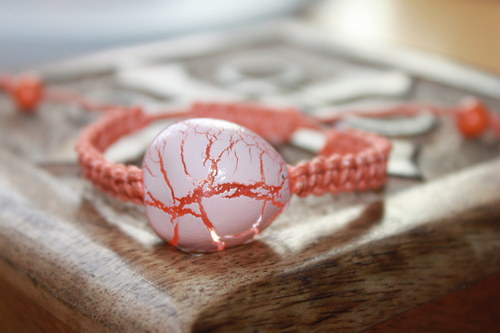 Shamballa/macramé náramek — foto 2