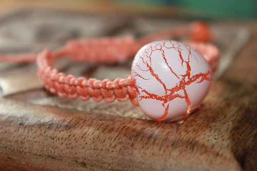 Shamballa/macramé náramek — foto 3