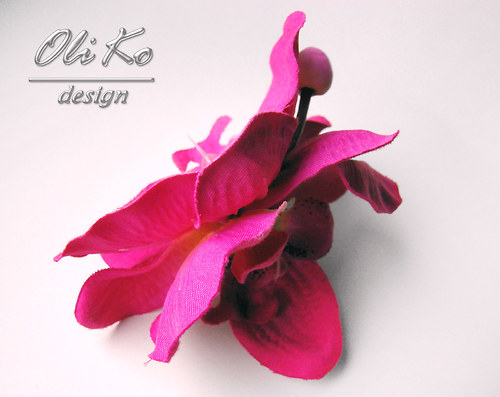 Elastická gumička Orchidea — foto 2