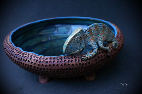 Chameleon v modrém... — foto 2