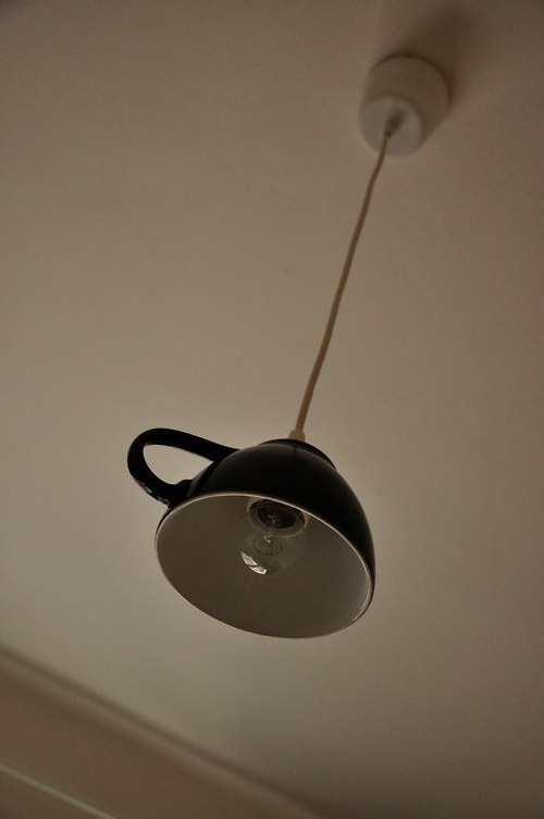 Šálkový lustr — foto 3
