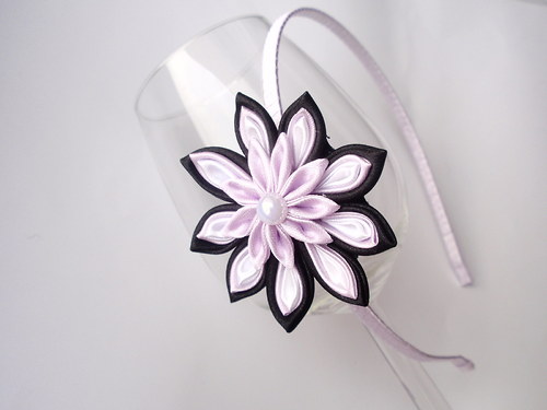 Čelenka kanzashi — foto 2
