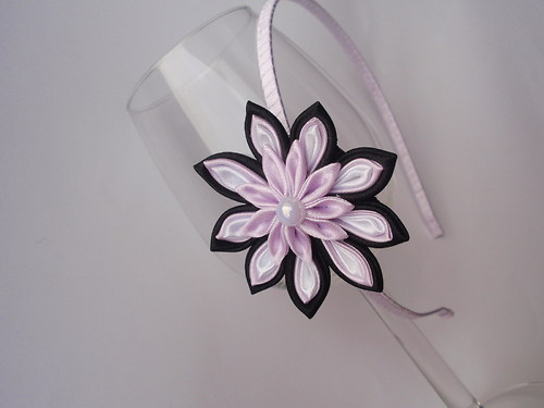 Čelenka kanzashi — foto 3