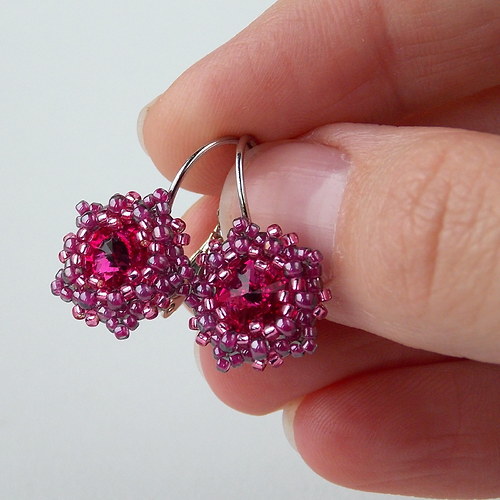 Stydlivé Fuchsie - Swarovski... — foto 4