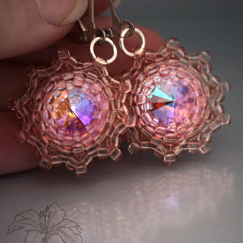 Náušnice se Swarovski — foto 3