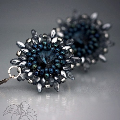 Náušnice se Swarovski — foto 4