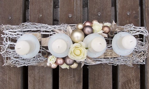 ADVENTNÍ ŠTOLA - bílé cappuccino — foto 3