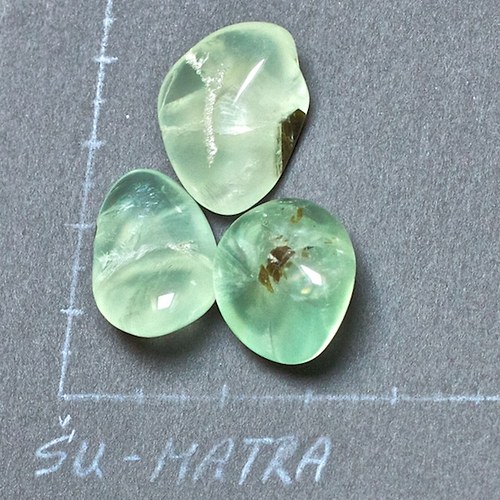 Prehnit s epidotem - sada — foto 2