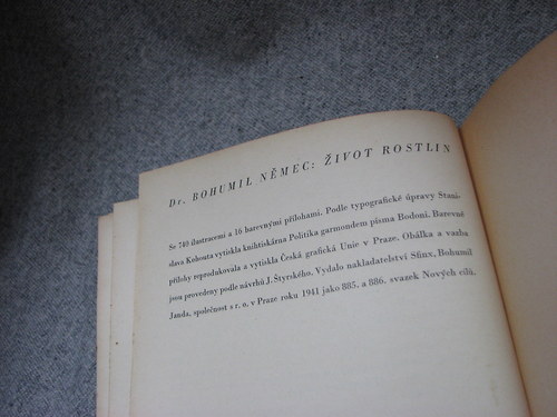 Život rostlin, B. Němec, 1941 — foto 6