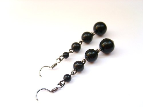 Dlouhé černé -SLEVA- — foto 3