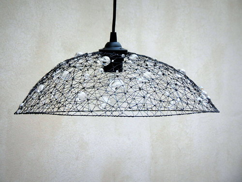 Ledovka. Drátovaný lustr. — foto 2