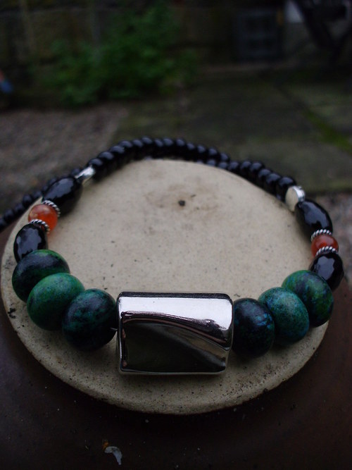 Azuromalachit - onyx - karneol — foto 4
