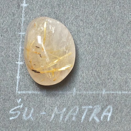 Sagenit (křišťál s rutilem) — foto 3