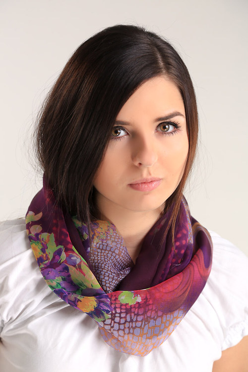 Nákrčník fialový — foto 2