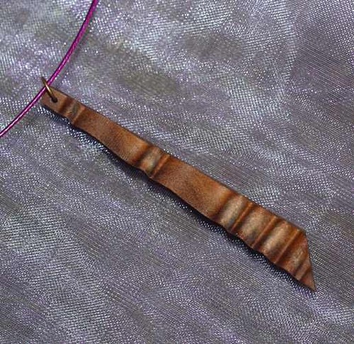 Dřevěný náhrdelník XLV. — foto 2