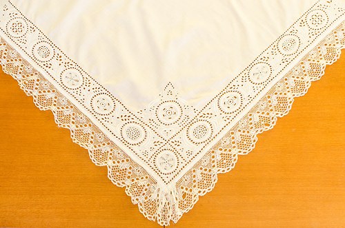Velká čtvercová dečka - šátek... — foto 2