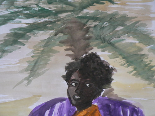 Sen o Africe - akvarel — foto 2