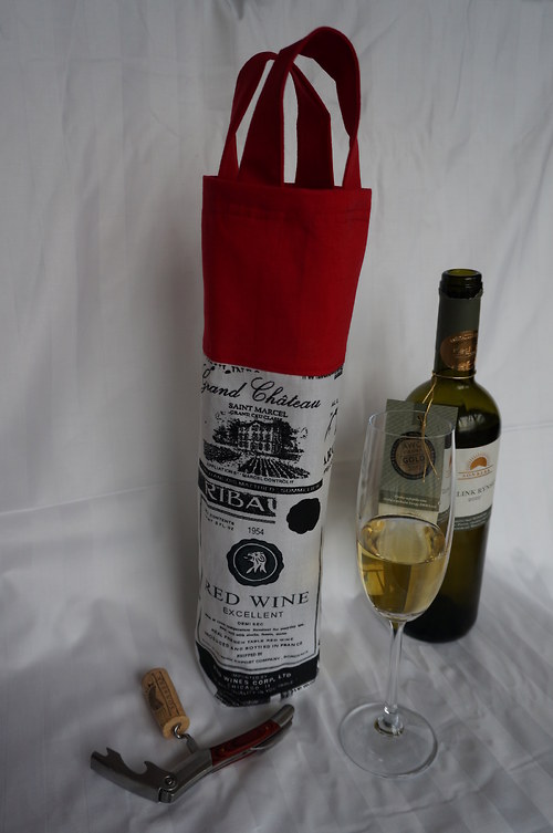 Obal na víno dárkový - red wine — foto 2