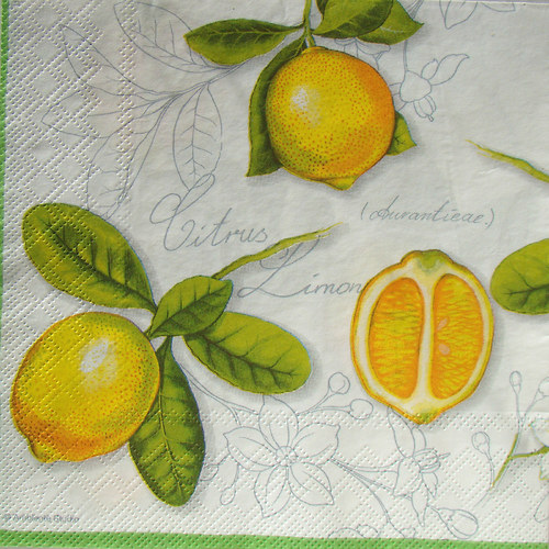 Ubrousek "Citrony" — foto 2