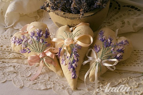 Srdíčko plněné levandulí ve stylu Provence — foto 2