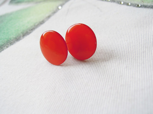 Oranžové 15mm - chirurgická ocel — foto 2