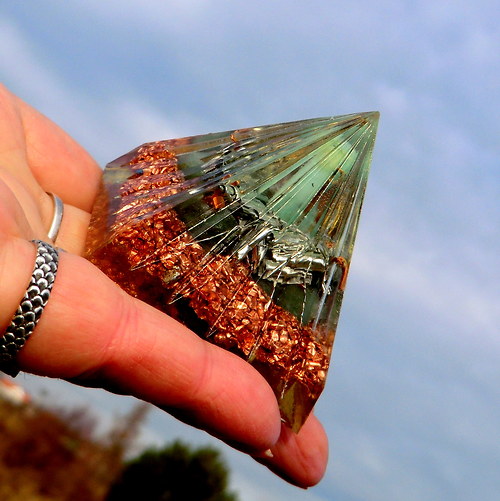 Orgonit* (2)Velká pyramida/Broušená *Zklidnění* — foto 3