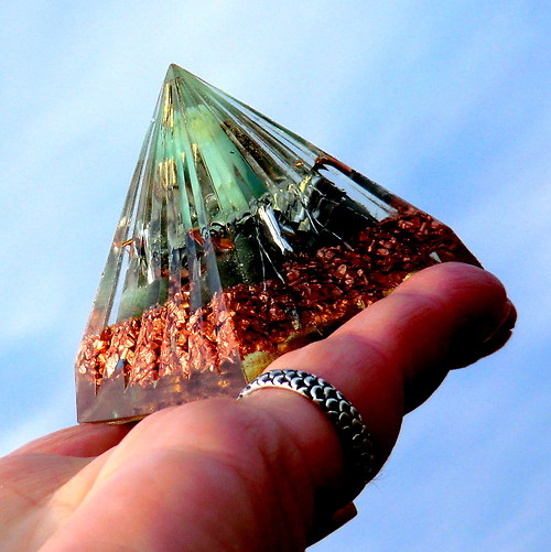 Orgonit* (2)Velká pyramida/Broušená *Zklidnění* — foto 4