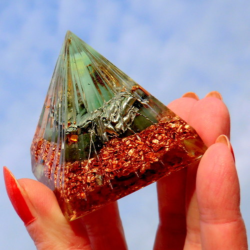 Orgonit* (2)Velká pyramida/Broušená *Zklidnění* — foto 6