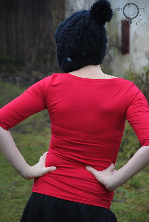 Jahodové s elastanem, vel. S — foto 4