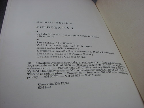 Fotografia 1 , L. Absolon, 1961 — foto 3