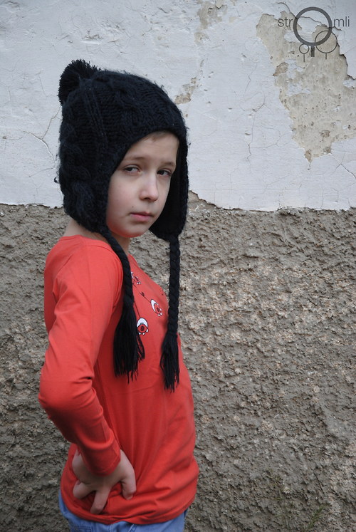 Cihlové s kytkami, vel. 6-8 roky — foto 2