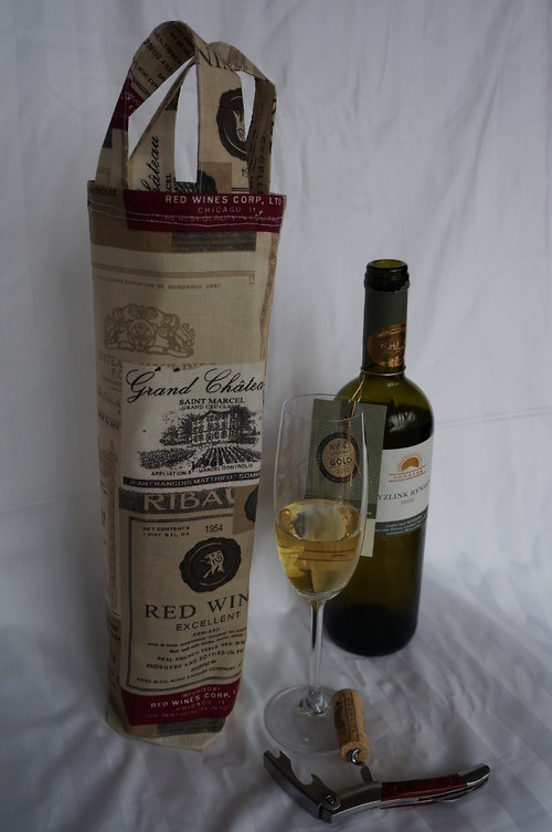Obal na víno dárkový - red wine — foto 3