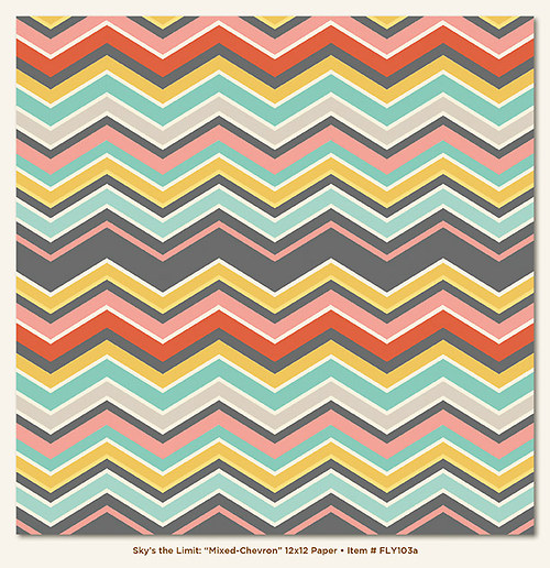 MY MIND´S EYE - Find your wings... - MIXED CHEVRON — foto 2