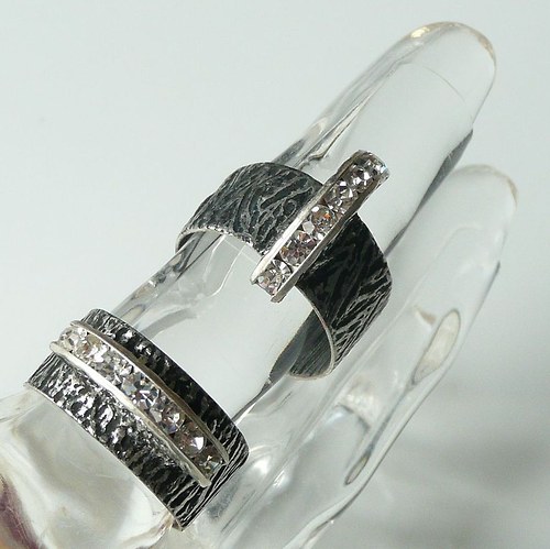 Crystal line.. (letovaný prsten) — foto 5