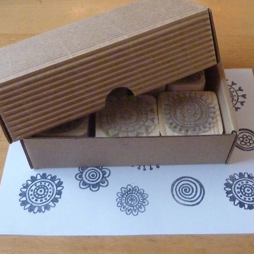 Razítka sada ornamentů — foto 2