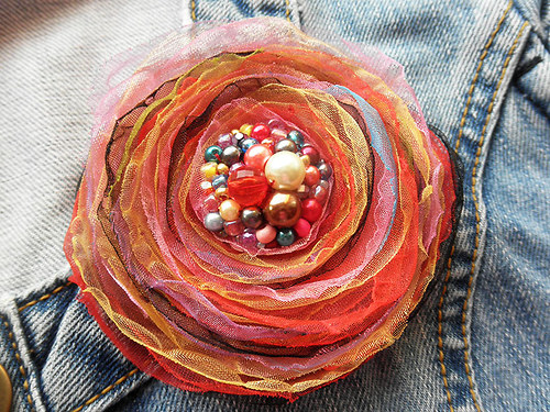 Brož "Plamínek" , 8 cm — foto 2