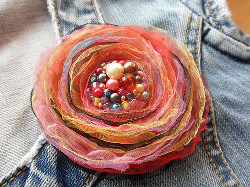 Brož "Plamínek" , 8 cm — foto 3