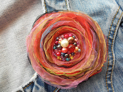 Brož "Plamínek" , 8 cm — foto 4