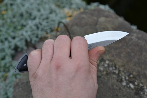 Nůž / D2 / Bahenní dub / Neck knife — foto 5