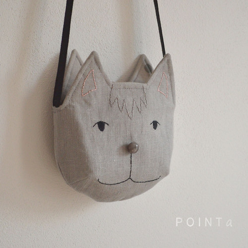 Minikabelka Kočička (šedá) — foto 3