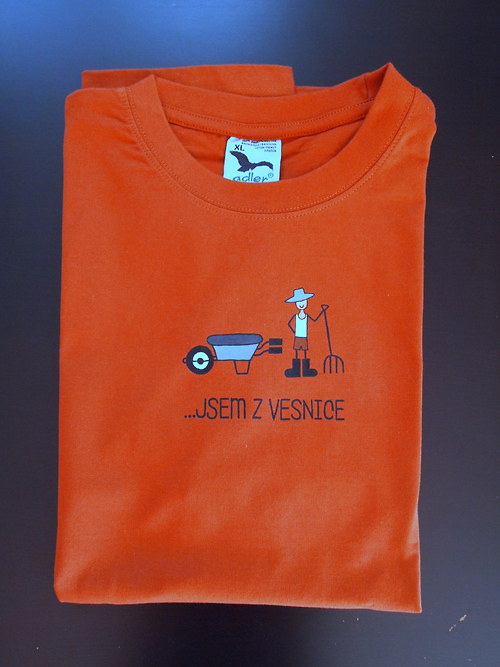 Tričko " Jsem z vesnice " — foto 3