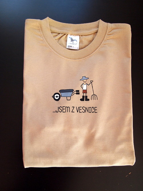 Tričko L " Jsem z vesnice " — foto 2