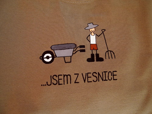 Tričko M " Jsem z vesnice " — foto 3
