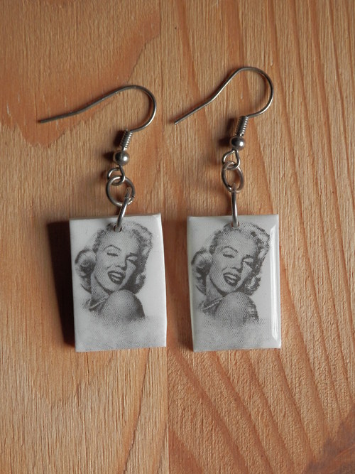 Náušničky - Marilyn Monroe — foto 3